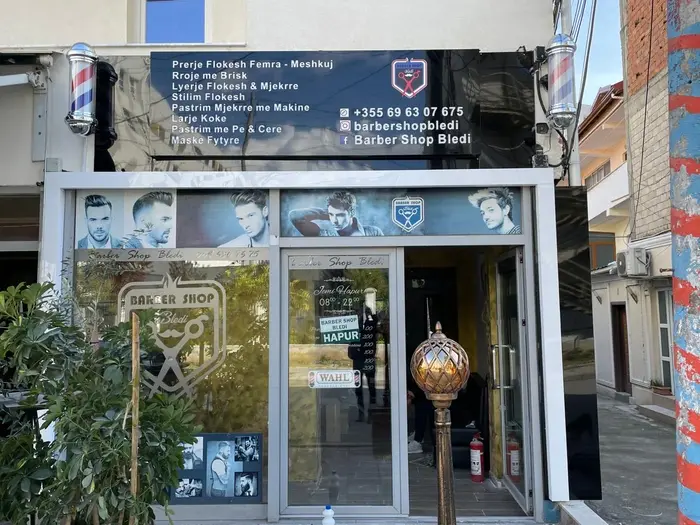 Barber Shop Bledi — projekt reklamues i realizuar nga Agolli Reklama