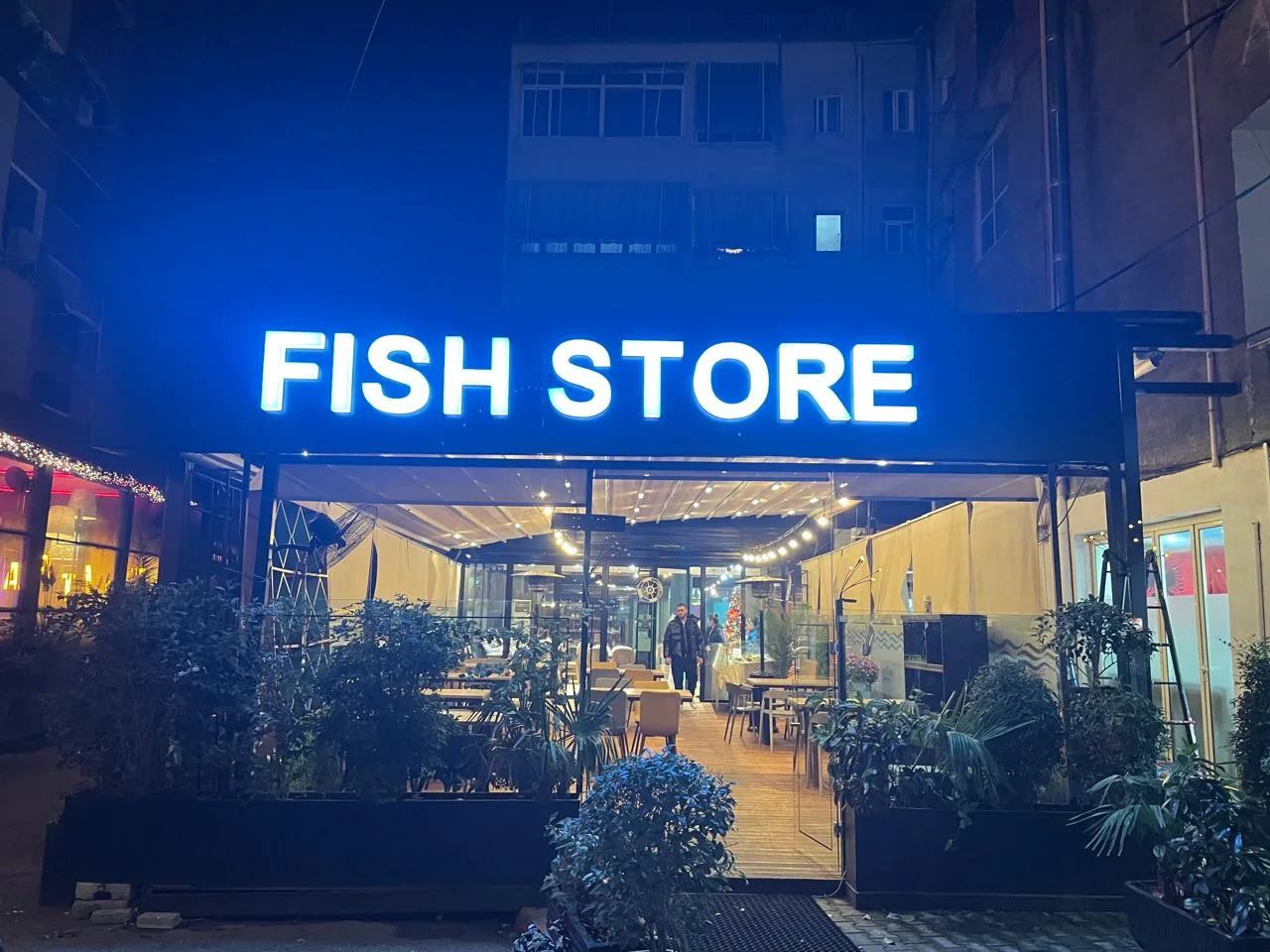 Fish Store, punim nga Agolli Reklama